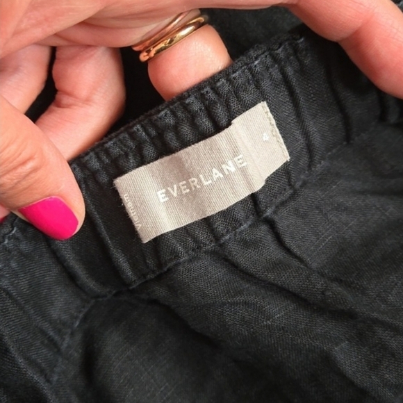 EVERLANE Linen Jumpsuit size 4 - Picture 7 of 12